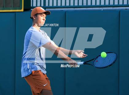 Thumbnail 1 in Round Rock Westwood vs Seven Lakes (UIL 6A Tennis Final) photogallery.