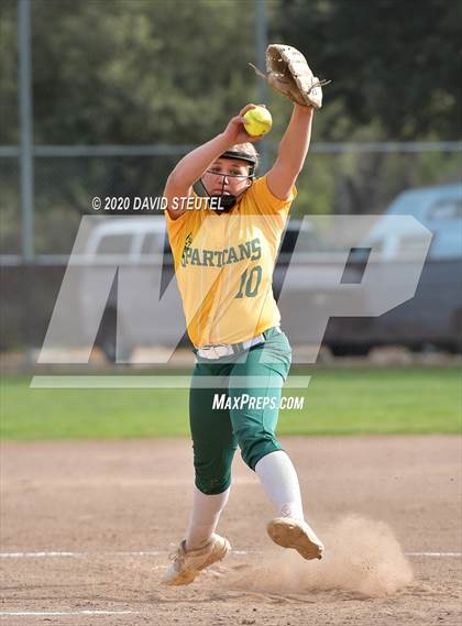 Thumbnail 2 in Woodland vs. Red Bluff (Pleasant Valley Tournament) photogallery.