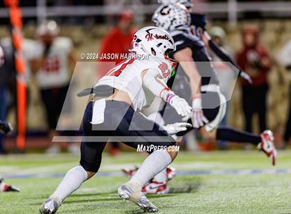 Thumbnail 3 in Gruver vs. Muenster (UIL Football 2A Region 2 Semifinal) photogallery.