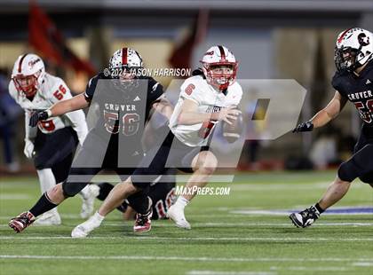 Thumbnail 2 in Gruver vs. Muenster (UIL Football 2A Region 2 Semifinal) photogallery.