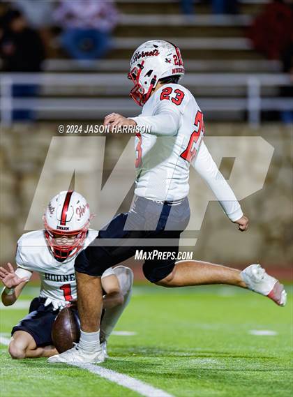 Thumbnail 1 in Gruver vs. Muenster (UIL Football 2A Region 2 Semifinal) photogallery.
