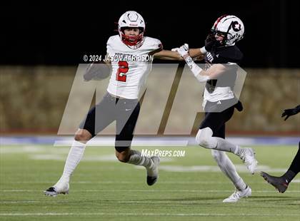 Thumbnail 3 in Gruver vs. Muenster (UIL Football 2A Region 2 Semifinal) photogallery.