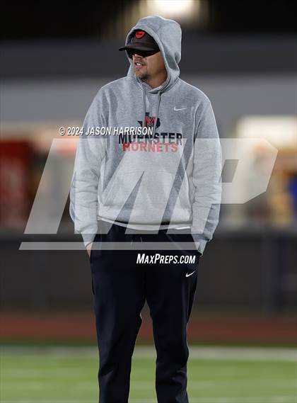 Thumbnail 3 in Gruver vs. Muenster (UIL Football 2A Region 2 Semifinal) photogallery.