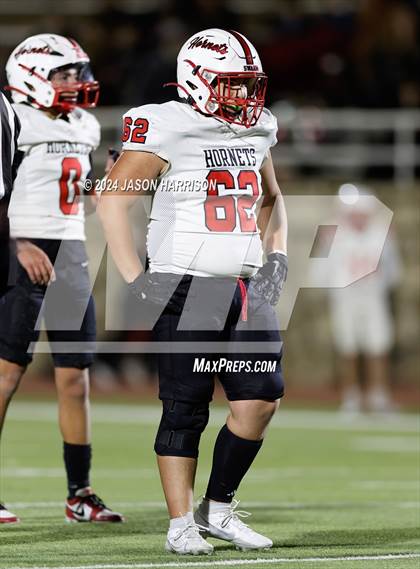 Thumbnail 3 in Gruver vs. Muenster (UIL Football 2A Region 2 Semifinal) photogallery.