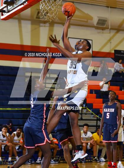 Thumbnail 2 in Marion vs. Riverdale Baptist (Tarkanian Classic) photogallery.