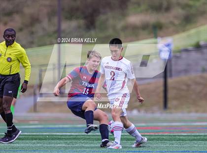 Thumbnail 1 in Middlesex vs Tabor Academy	(ISL Boys Showcase) photogallery.