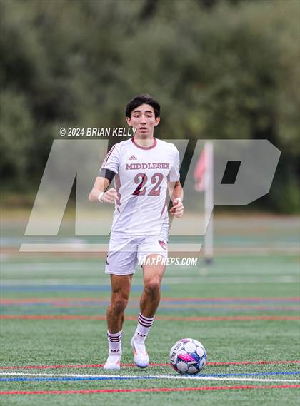 Thumbnail 3 in Middlesex vs Tabor Academy	(ISL Boys Showcase) photogallery.