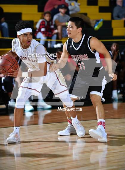 Thumbnail 3 in Alemany vs. Centennial (The Classic at Damien) photogallery.
