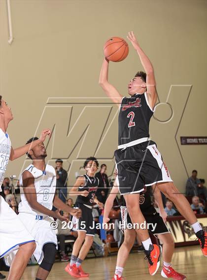 Thumbnail 3 in Sacramento Country Day vs. Desert Pines (MaxPreps Holiday Classic) photogallery.