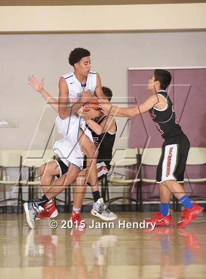 Thumbnail 3 in Sacramento Country Day vs. Desert Pines (MaxPreps Holiday Classic) photogallery.