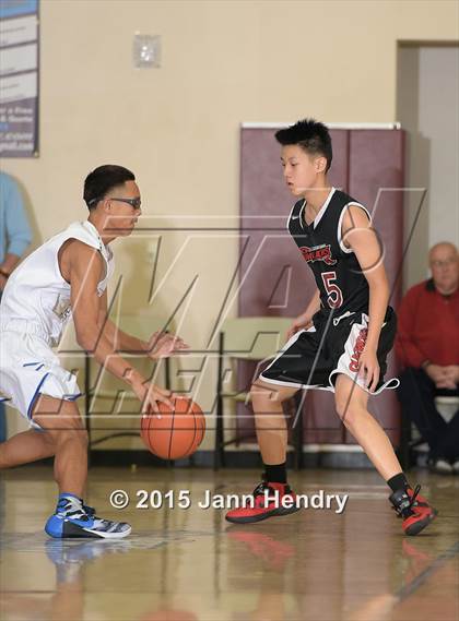 Thumbnail 2 in Sacramento Country Day vs. Desert Pines (MaxPreps Holiday Classic) photogallery.