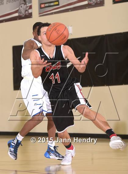 Thumbnail 1 in Sacramento Country Day vs. Desert Pines (MaxPreps Holiday Classic) photogallery.