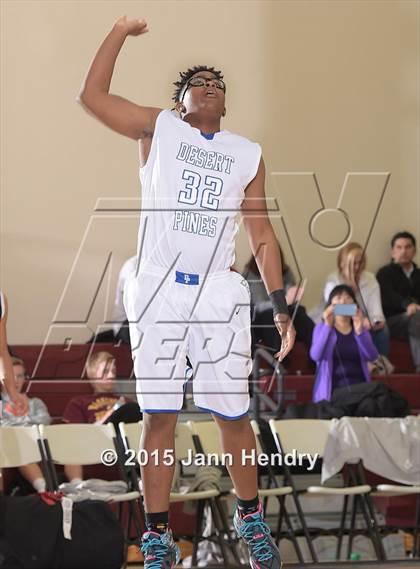 Thumbnail 3 in Sacramento Country Day vs. Desert Pines (MaxPreps Holiday Classic) photogallery.