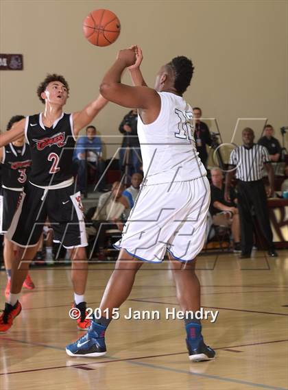 Thumbnail 1 in Sacramento Country Day vs. Desert Pines (MaxPreps Holiday Classic) photogallery.