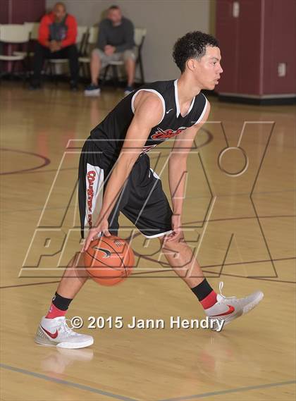 Thumbnail 2 in Sacramento Country Day vs. Desert Pines (MaxPreps Holiday Classic) photogallery.