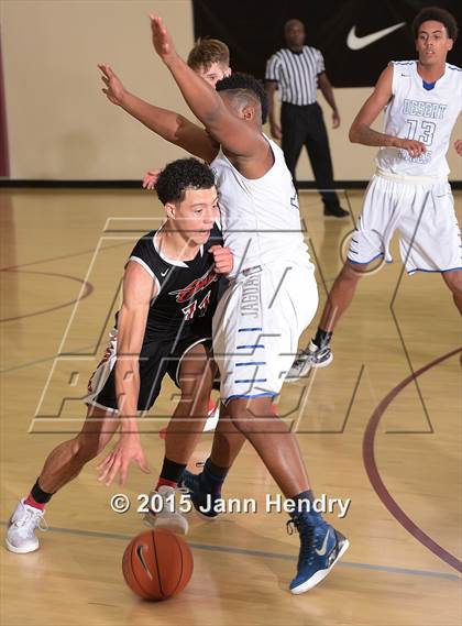 Thumbnail 3 in Sacramento Country Day vs. Desert Pines (MaxPreps Holiday Classic) photogallery.