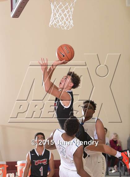 Thumbnail 1 in Sacramento Country Day vs. Desert Pines (MaxPreps Holiday Classic) photogallery.