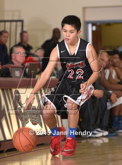 Thumbnail 3 in Sacramento Country Day vs. Desert Pines (MaxPreps Holiday Classic) photogallery.