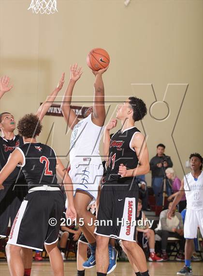 Thumbnail 1 in Sacramento Country Day vs. Desert Pines (MaxPreps Holiday Classic) photogallery.