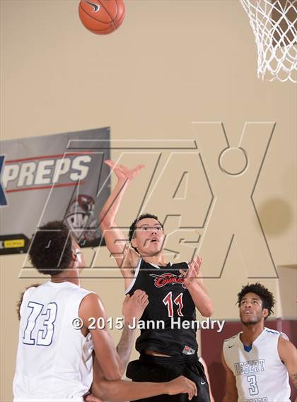 Thumbnail 1 in Sacramento Country Day vs. Desert Pines (MaxPreps Holiday Classic) photogallery.