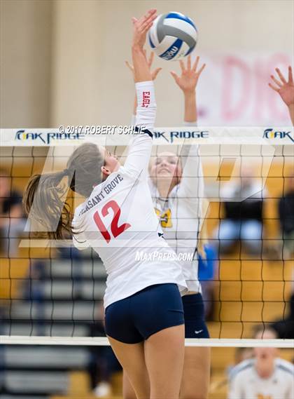 Thumbnail 3 in Pleasant Grove vs Oak Ridge (CIF SJS D1 Playoff) photogallery.