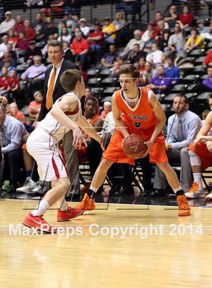 Thumbnail 1 in Olathe East vs. Maize (KSHSAA 6A Playoff) photogallery.