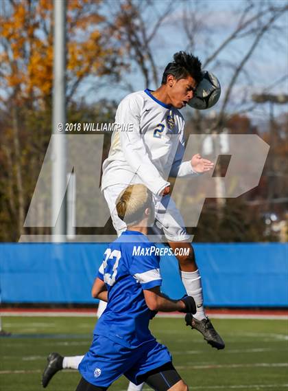Thumbnail 2 in Lansing vs. Geneseo (NYSPHSAA Class C Final) photogallery.
