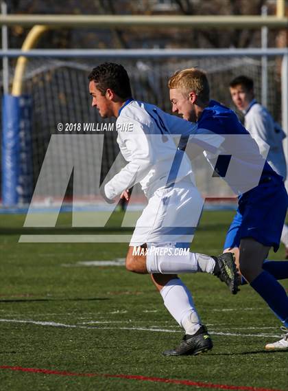 Thumbnail 2 in Lansing vs. Geneseo (NYSPHSAA Class C Final) photogallery.