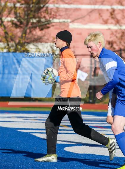 Thumbnail 2 in Lansing vs. Geneseo (NYSPHSAA Class C Final) photogallery.