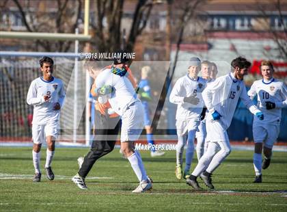 Thumbnail 2 in Lansing vs. Geneseo (NYSPHSAA Class C Final) photogallery.