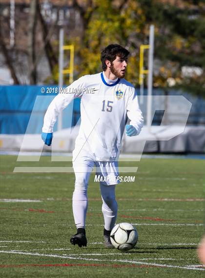 Thumbnail 2 in Lansing vs. Geneseo (NYSPHSAA Class C Final) photogallery.