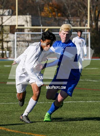 Thumbnail 2 in Lansing vs. Geneseo (NYSPHSAA Class C Final) photogallery.