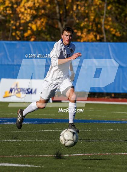 Thumbnail 2 in Lansing vs. Geneseo (NYSPHSAA Class C Final) photogallery.