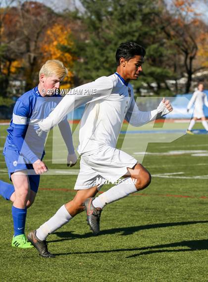 Thumbnail 3 in Lansing vs. Geneseo (NYSPHSAA Class C Final) photogallery.
