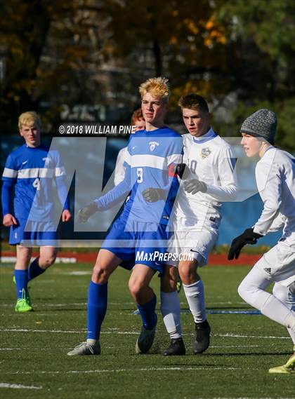 Thumbnail 1 in Lansing vs. Geneseo (NYSPHSAA Class C Final) photogallery.