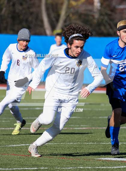 Thumbnail 3 in Lansing vs. Geneseo (NYSPHSAA Class C Final) photogallery.