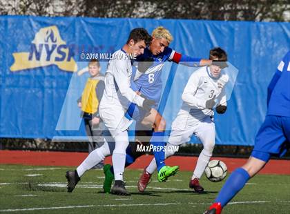 Thumbnail 1 in Lansing vs. Geneseo (NYSPHSAA Class C Final) photogallery.