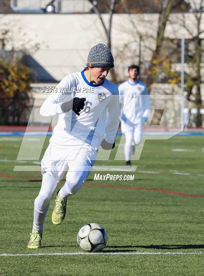 Thumbnail 3 in Lansing vs. Geneseo (NYSPHSAA Class C Final) photogallery.