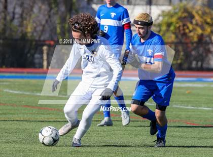 Thumbnail 3 in Lansing vs. Geneseo (NYSPHSAA Class C Final) photogallery.