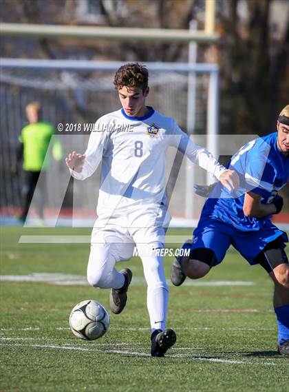 Thumbnail 3 in Lansing vs. Geneseo (NYSPHSAA Class C Final) photogallery.