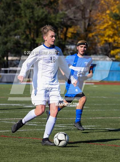 Thumbnail 2 in Lansing vs. Geneseo (NYSPHSAA Class C Final) photogallery.