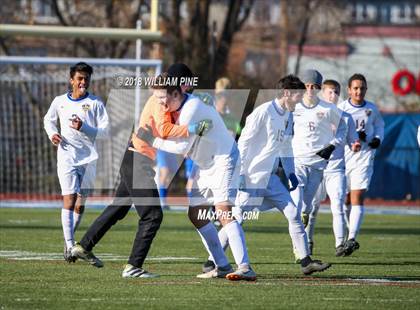 Thumbnail 1 in Lansing vs. Geneseo (NYSPHSAA Class C Final) photogallery.