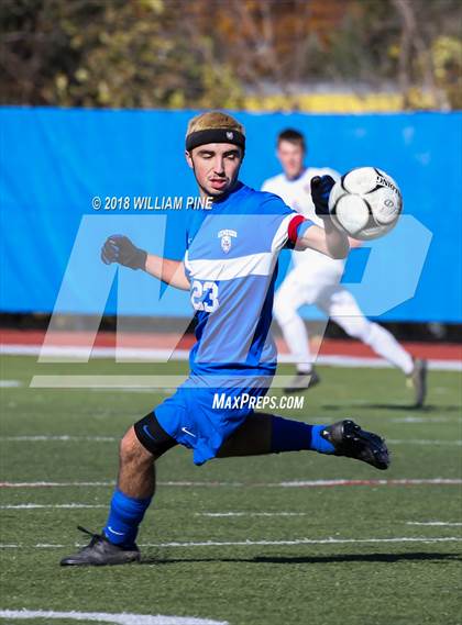 Thumbnail 2 in Lansing vs. Geneseo (NYSPHSAA Class C Final) photogallery.