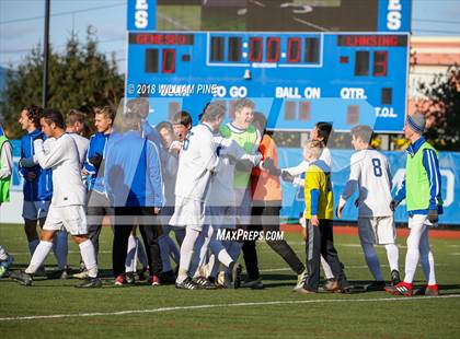 Thumbnail 3 in Lansing vs. Geneseo (NYSPHSAA Class C Final) photogallery.