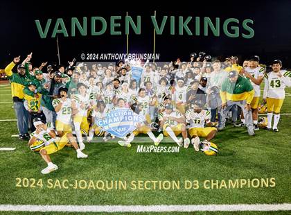 Thumbnail 1 in Oakdale vs. Vanden (CIF SJS D3 Final) photogallery.