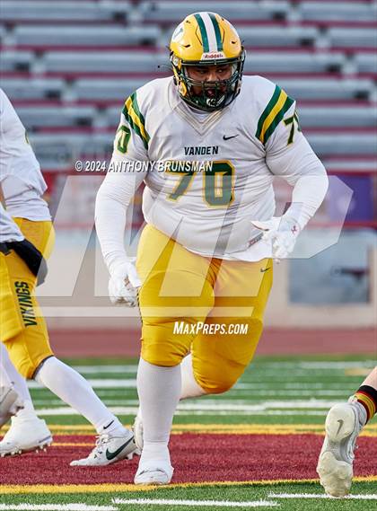 Thumbnail 2 in Oakdale vs. Vanden (CIF SJS D3 Final) photogallery.