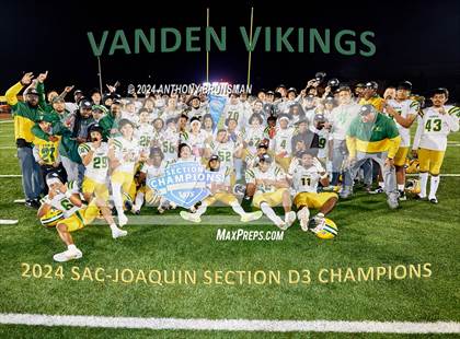 Thumbnail 2 in Oakdale vs. Vanden (CIF SJS D3 Final) photogallery.