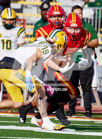 Thumbnail 2 in Oakdale vs. Vanden (CIF SJS D3 Final) photogallery.
