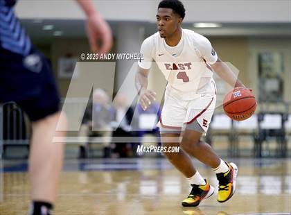 Thumbnail 1 in Hamilton Heights Christian Academy vs. Memphis East photogallery.