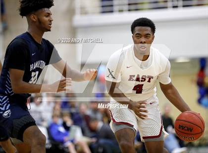 Thumbnail 1 in Hamilton Heights Christian Academy vs. Memphis East photogallery.